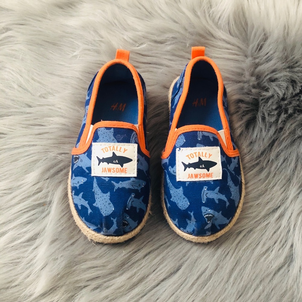 Boy hammerhead espadrilles